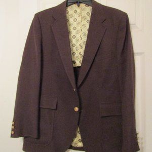 Shefford by Anderson -Little Men's Brown Suit Coat Blazer Size Extra Large